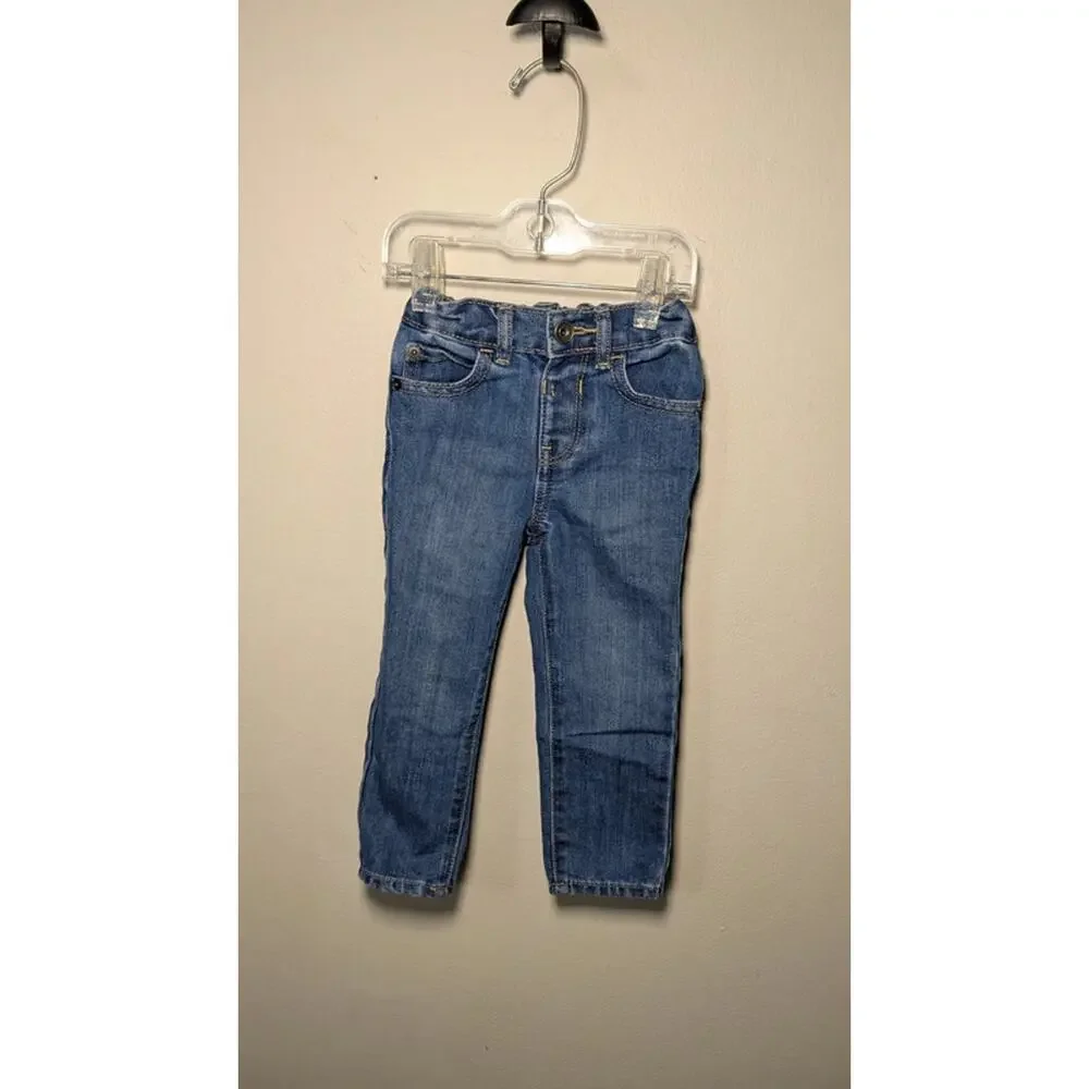 Boys Size 2T Outfit True Craft Button-Down + Children's Place Skinny Jeans - Picture 3 of 7
